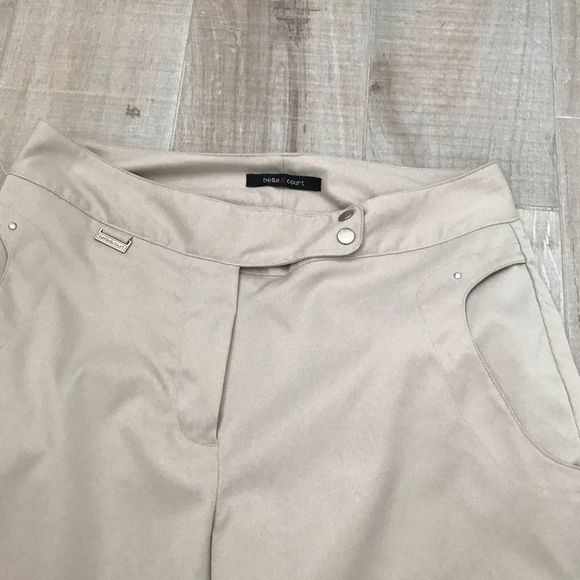 Bette & Court Sz 6 Cropped/Capris Zip Cuffs Embellished - Picture 2 of 8